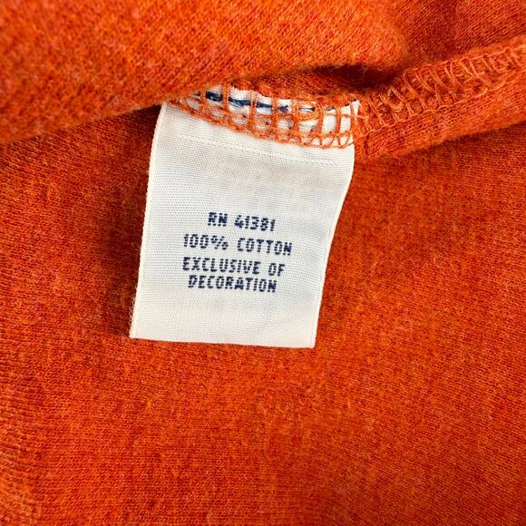 Polo Ralph Lauren Men's M Orange Estate Rib Long Sleeve Quarter Zip Pullover - Picture 8 of 10